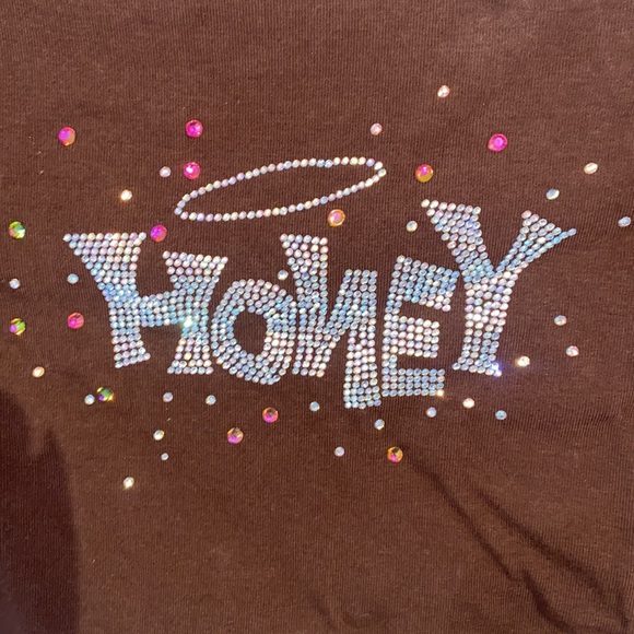 Brown Honey crop top - Picture 2 of 3